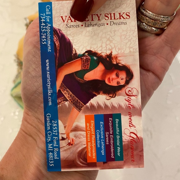 Sari dress heavily beaded - Picture 12 of 16